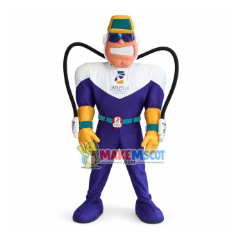Male Cartoon Doll Of Ombrelle Mascot Costume