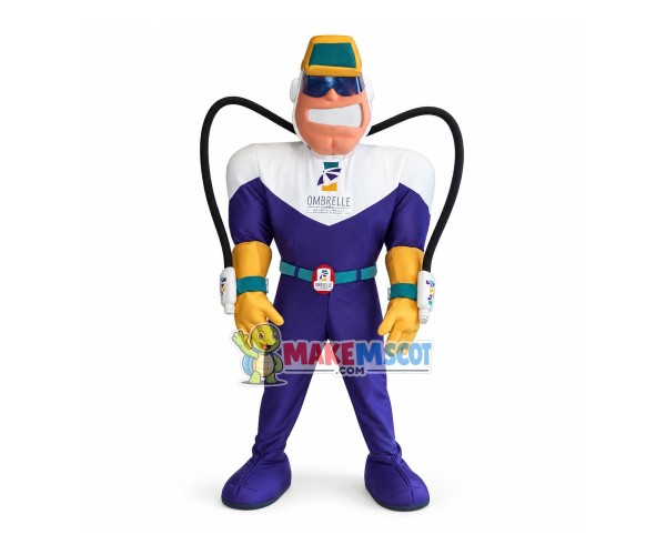 Male Cartoon Doll Of Ombrelle Mascot Costume Male Cartoon Doll Of Ombrelle Mascot Costume