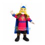 Burly Medal Warrior Mascot Costume