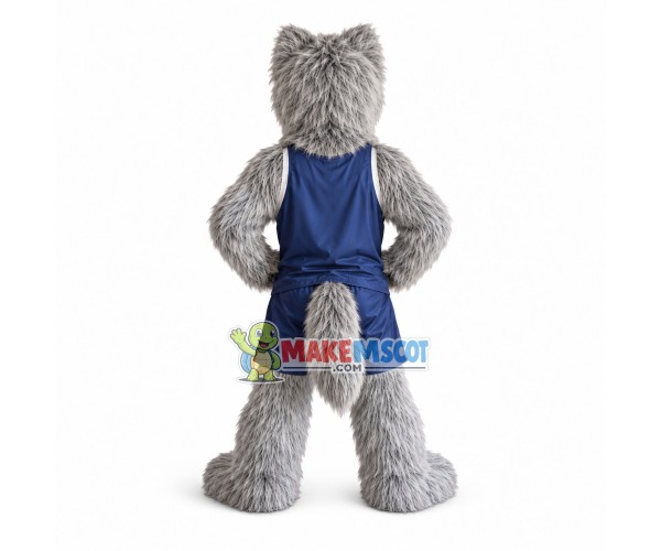Long Wool Monster Of League Mascot Costume Long Wool Monster Of League Mascot Costume