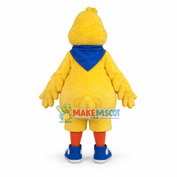 Yellow Chicken Of Appalachian Fair Mascot Costume Yellow Chicken Of Appalachian Fair Mascot Costume