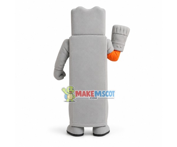 Pump Station Bar Screen Mascot Costume Pump Station Bar Screen Mascot Costume