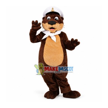 Captain Tiger Mascot Plush Costume Captain Tiger Mascot Plush Costume