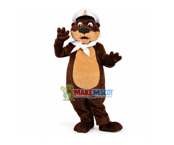 Captain Tiger Mascot Plush Costume Captain Tiger Mascot Plush Costume