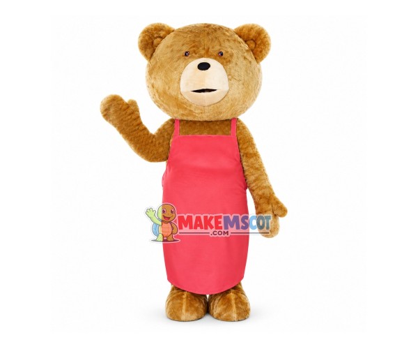 Apron Mother Bear Mascot Costume Apron Mother Bear Mascot Costume
