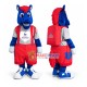 Blue Horse Of Childrens Hospital Mascot Costume Blue Horse Of Childrens Hospital Mascot Costume