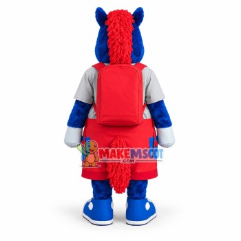 Blue Horse Of Childrens Hospital Mascot Costume