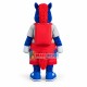 Blue Horse Of Childrens Hospital Mascot Costume Blue Horse Of Childrens Hospital Mascot Costume