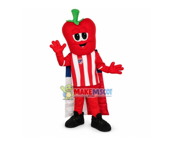 Red Pepper Of Team American Mascot Costume Red Pepper Of Team American Mascot Costume