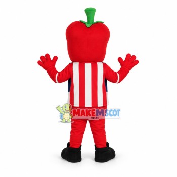Red Pepper Of Team American Mascot Costume Red Pepper Of Team American Mascot Costume