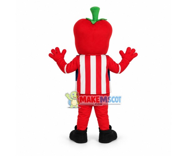 Red Pepper Of Team American Mascot Costume Red Pepper Of Team American Mascot Costume
