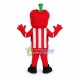 Red Pepper Of Team American Mascot Costume Red Pepper Of Team American Mascot Costume