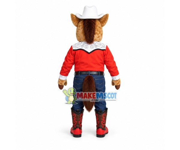 Signature Horse Mascot Costume For Car Company Signature Horse Mascot Costume For Car Company