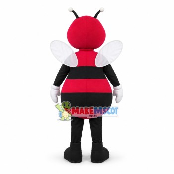Red Giant Bee Mascot Costume Red Giant Bee Mascot Costume