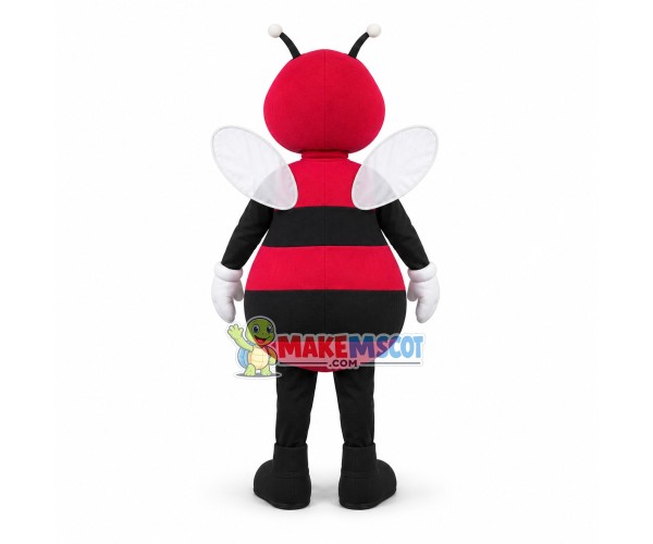 Red Giant Bee Mascot Costume