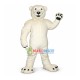 Fierce Power White Bear Mascot Costume Fierce Power White Bear Mascot Costume