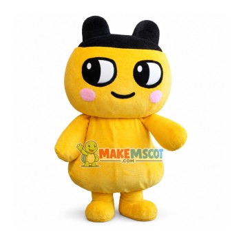 Lovely Cartoon Yellow Doll Mascot Costume