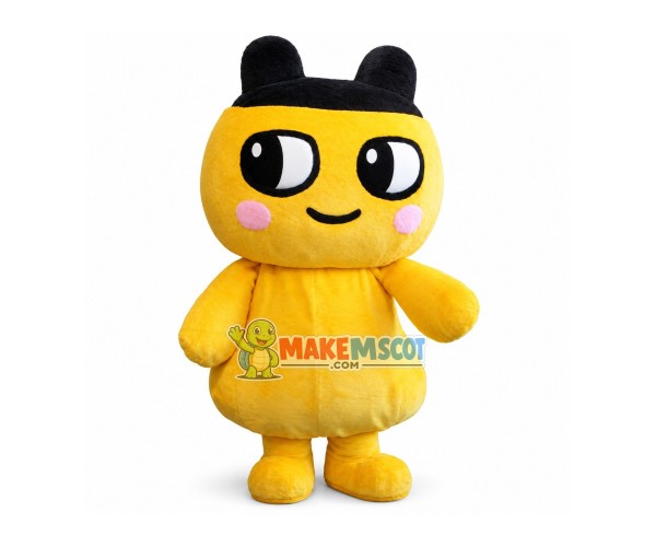 Lovely Cartoon Yellow Doll Mascot Costume Lovely Cartoon Yellow Doll Mascot Costume