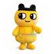 Lovely Cartoon Yellow Doll Mascot Costume Lovely Cartoon Yellow Doll Mascot Costume