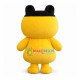 Lovely Cartoon Yellow Doll Mascot Costume Lovely Cartoon Yellow Doll Mascot Costume