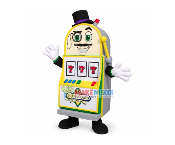 Machine Of Batavia Downs Gaming Mascot Costume Machine Of Batavia Downs Gaming Mascot Costume