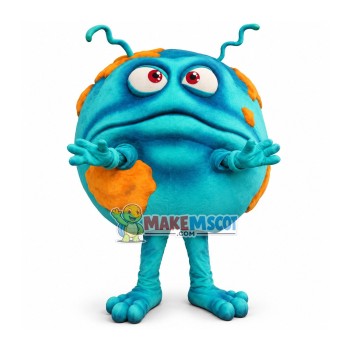 Disgusting Bacteria Virus Mascot Costume Disgusting Bacteria Virus Mascot Costume