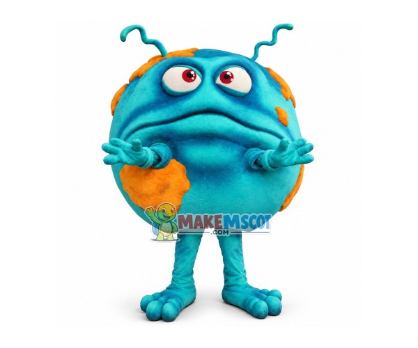 Disgusting Bacteria Virus Mascot Costume Disgusting Bacteria Virus Mascot Costume