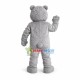 Adult Soft Gray Bear Mascot Costume Adult Soft Gray Bear Mascot Costume