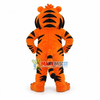 Tiger With Sharp Front Teeth Mascot Costume Tiger With Sharp Front Teeth Mascot Costume