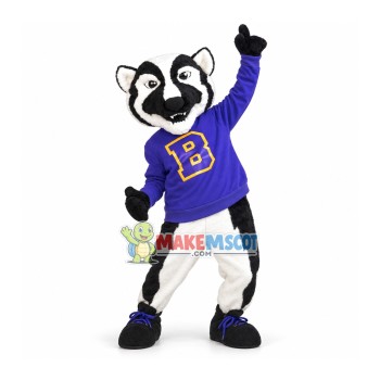 Baseball Team Leopard Mascot Costume Baseball Team Leopard Mascot Costume