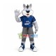 Blue Eyed Wolf Of Bismarck Mascot Costume Blue Eyed Wolf Of Bismarck Mascot Costume