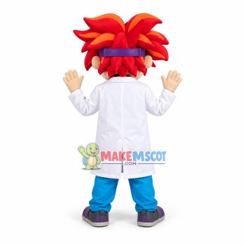 Mad Scientist In The Lab Mascot Costume Mad Scientist In The Lab Mascot Costume