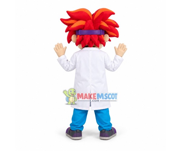 Mad Scientist In The Lab Mascot Costume