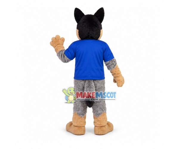 Obedient Dog Mascot Costume For Pet Shop Obedient Dog Mascot Costume For Pet Shop