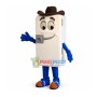 White Upright Refrigerator Mascot Costume