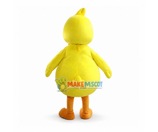 Little Yellow Chicken Mascot Costume for Adult Little Yellow Chicken Mascot Costume for Adult