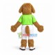 Long Wool Dog Of Football Team Mascot Costume Long Wool Dog Of Football Team Mascot Costume