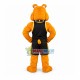 Muscular Bulldog Mascot Costume Of University Muscular Bulldog Mascot Costume Of University