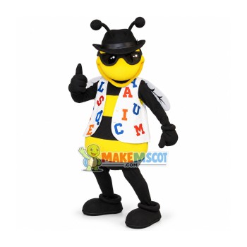 Educational Institution Bee Mascot Costume Educational Institution Bee Mascot Costume