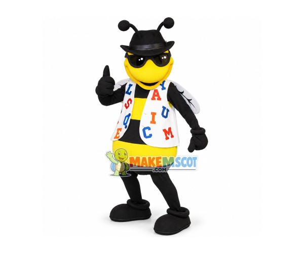 Educational Institution Bee Mascot Costume Educational Institution Bee Mascot Costume