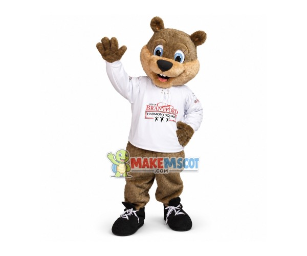 Cute Bear Mascot Costume For Public Event Cute Bear Mascot Costume For Public Event