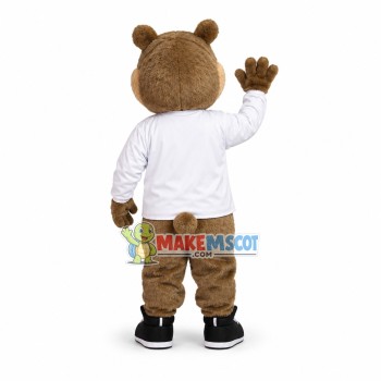 Cute Bear Mascot Costume For Public Event Cute Bear Mascot Costume For Public Event