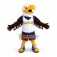 Vigorous Falcon Soft Mascot Costume Vigorous Falcon Soft Mascot Costume