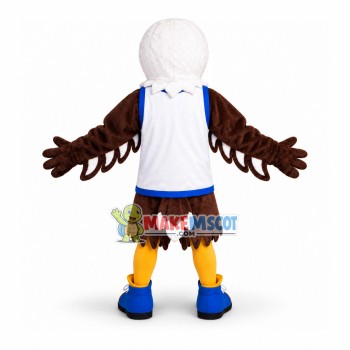 Vigorous Falcon Soft Mascot Costume Vigorous Falcon Soft Mascot Costume