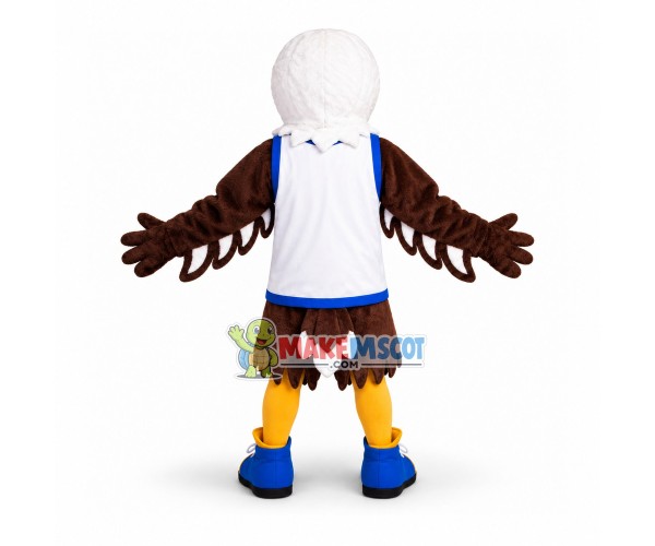 Vigorous Falcon Soft Mascot Costume Vigorous Falcon Soft Mascot Costume