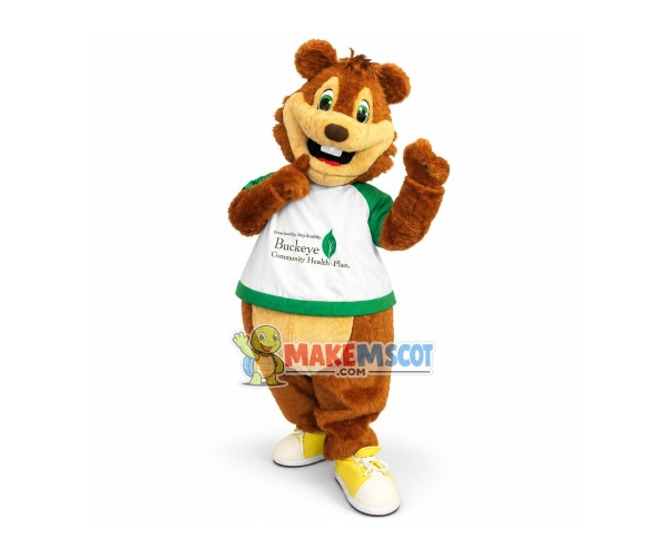 Buckeye Squirrel Mascot Costume Of Ohio Culture Buckeye Squirrel Mascot Costume Of Ohio Culture