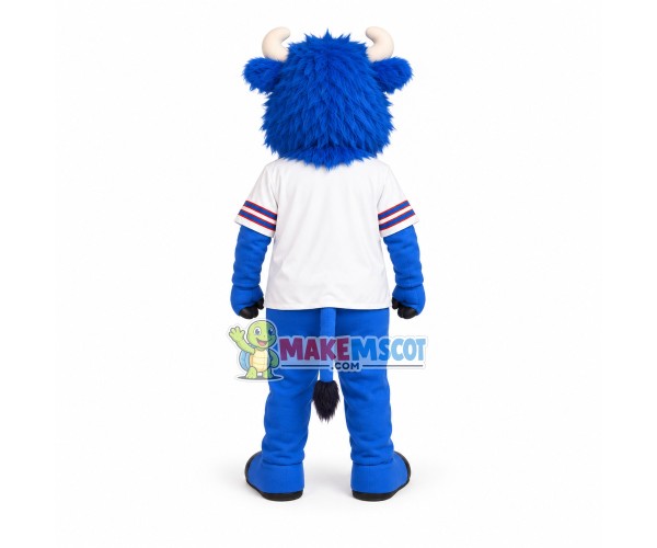 Basketball Baby Blue Lion Mascot Costume Basketball Baby Blue Lion Mascot Costume