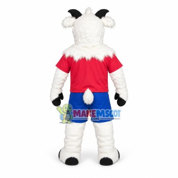Furry Goat Mascot Costume Of Vineyards Furry Goat Mascot Costume Of Vineyards