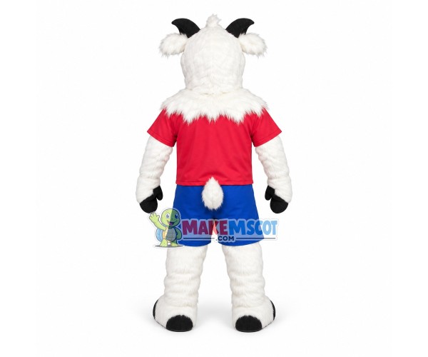 Furry Goat Mascot Costume Of Vineyards Furry Goat Mascot Costume Of Vineyards