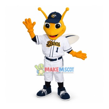 Baseball Player Sport Bee Mascot Costume Baseball Player Sport Bee Mascot Costume